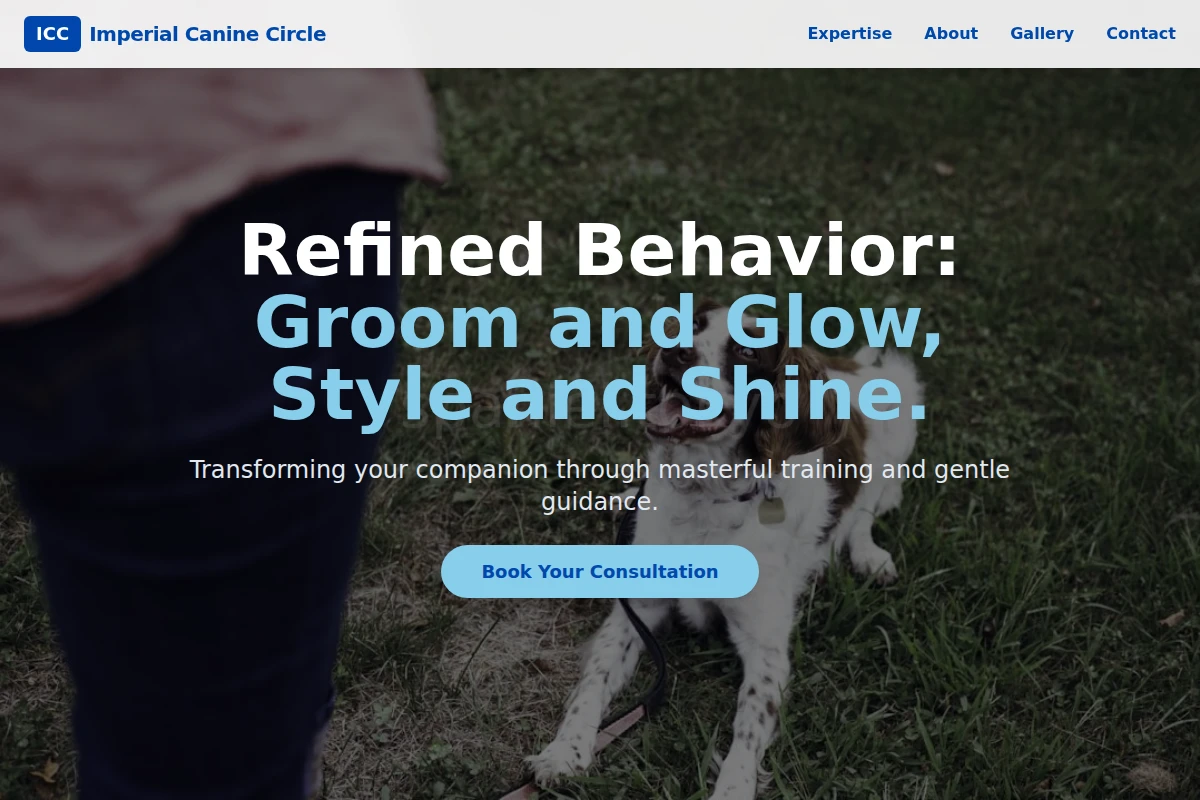 Canine Dog Training