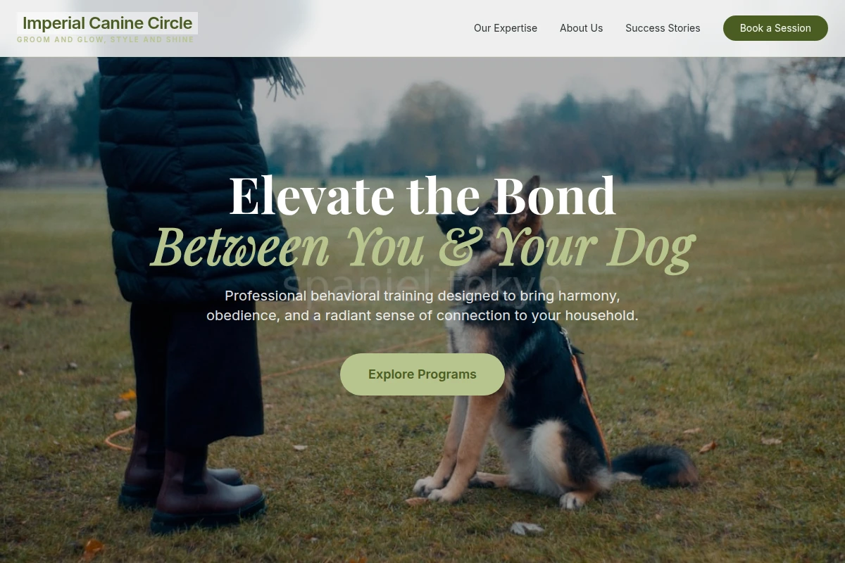Canine Dog Training