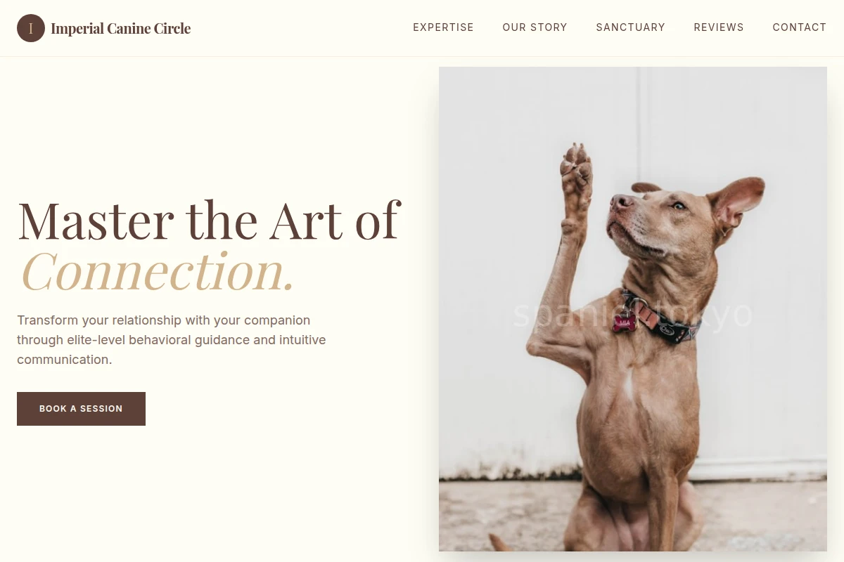 Ginza Dog Training