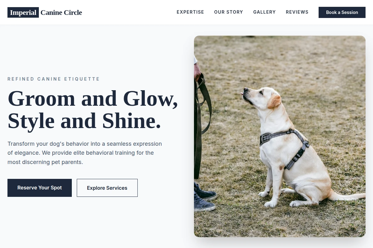 Boutique Dog Training