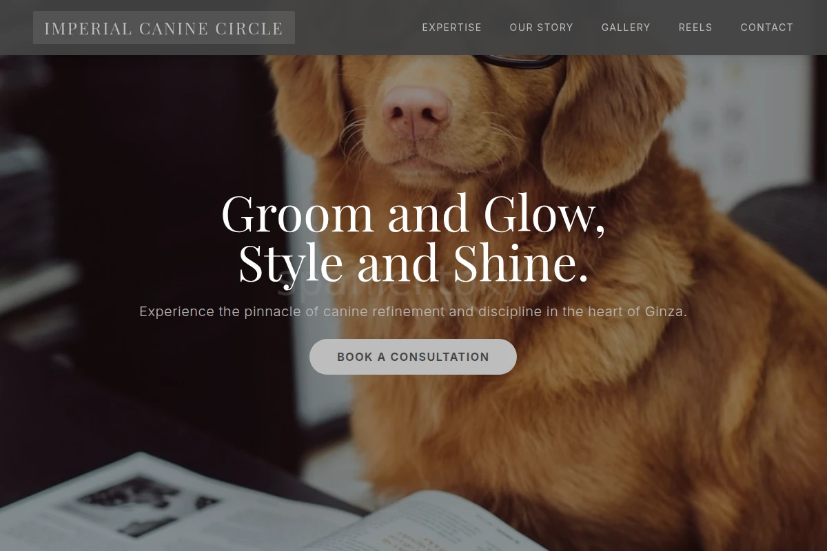 Ginza Dog Training