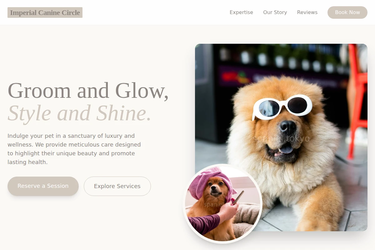 Neon Pet Grooming